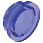 Dome valve for rinsing adapter